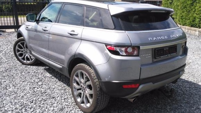 Left hand drive LANDROVER RANGE ROVER EVOQUE 2.2 SD4 4X4 PRESTIGE